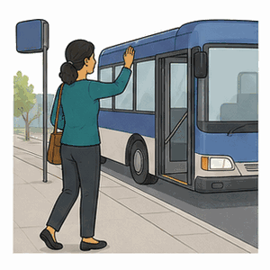 catch the bus